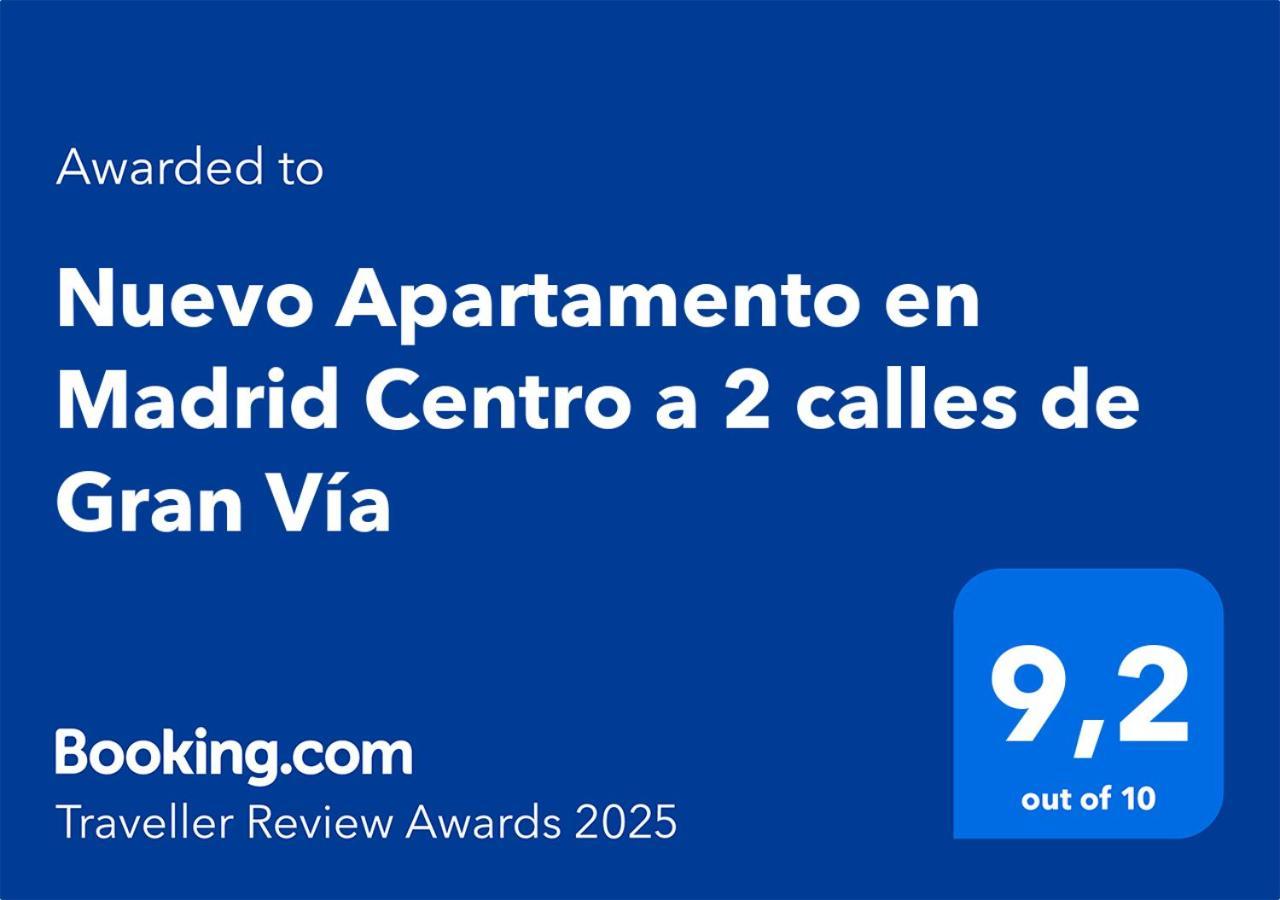 Nuevo Apartamento En Madrid Centro A 2 Calles De Gran Via Екстер'єр фото
